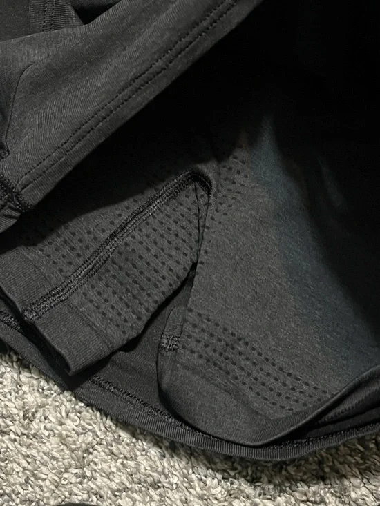 Gymshark Black High-Waist Athletic Skort Shorts - Picture 6 of 7